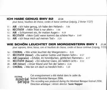 SACD Johann Sebastian Bach: Cantates 147 - 82 - 1 / Marie De Nazareth