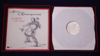 4LP/Dobozkészlet Johann Sebastian Bach: J.S. Bach Cello Suites DLX