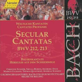 CD Johann Sebastian Bach: Secular Cantatas BWV 212, 213