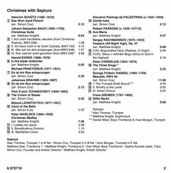 CD Johann Sebastian Bach: Christmas With Septura