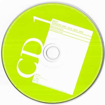 2CD Johann Sebastian Bach: Clavier Sonaten Mit Obligater Violine, BWV 1014-1019
