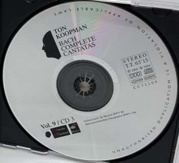 3CD Johann Sebastian Bach: Cantatas Vol. 9