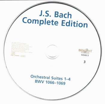 142CD/Dobozkészlet Johann Sebastian Bach: Complete Edition · Gesamtwerk · L'Œuvre Intégrale
