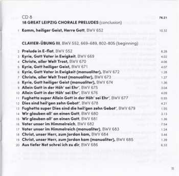 15CD/Dobozkészlet Johann Sebastian Bach: Complete Works For Organ