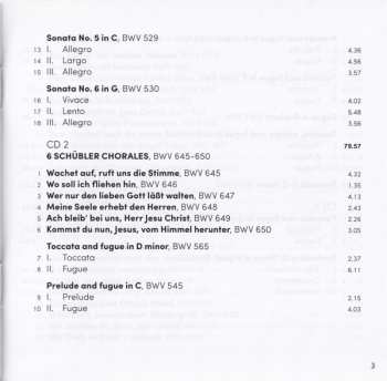 15CD/Dobozkészlet Johann Sebastian Bach: Complete Works For Organ