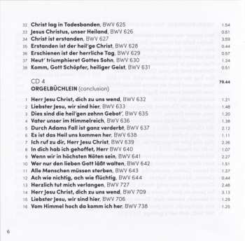 15CD/Dobozkészlet Johann Sebastian Bach: Complete Works For Organ