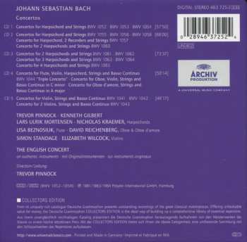 5CD/Dobozkészlet Johann Sebastian Bach: Concertos