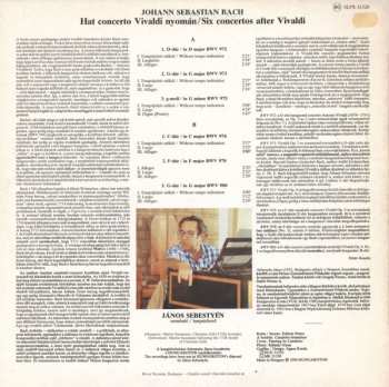 LP Johann Sebastian Bach: Concertos After Vivaldi