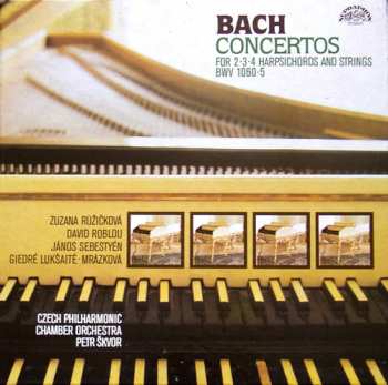 Album Johann Sebastian Bach: Concertos For 2-3-4 Harpsichords And Strings BWV 1060-5