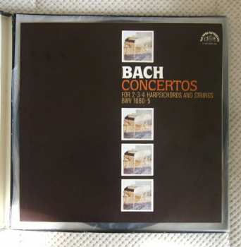 2LP Johann Sebastian Bach: Concertos For 2-3-4 Harpsichords And Strings BWV 1060-5 (2xLP + BOX)