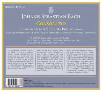 CD Johann Sebastian Bach: Consolatio