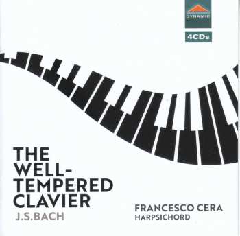 4CD Johann Sebastian Bach: Das Wohltemperierte Klavier 1 & 2