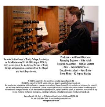 CD Johann Sebastian Bach: The Complete Organ Works, Vol. 8