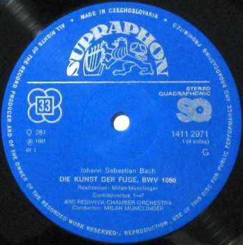 2LP Johann Sebastian Bach: Die Kunst Der Fuge