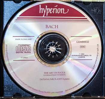 2CD Johann Sebastian Bach: Die Kunst Der Fuge (The Art Of Fugue)•Two Ricercari•Four Duettos