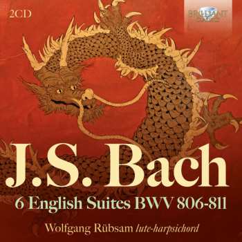 2CD Johann Sebastian Bach: Englische Suiten Bwv 806-811