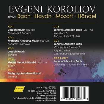 9CD Johann Sebastian Bach: Evgeni Koroliov Plays Bach • Haydn • Mozart • Händel