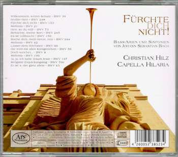CD Johann Sebastian Bach: Fürchte Dich Nicht! – Bass-Arien Und Sinfonien Von Johann Sebastian Bach