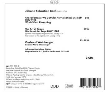2CD Johann Sebastian Bach: Die Kunst Der Fuge