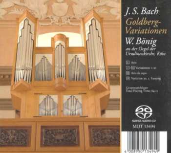 SACD Johann Sebastian Bach: Goldberg-Variationen
