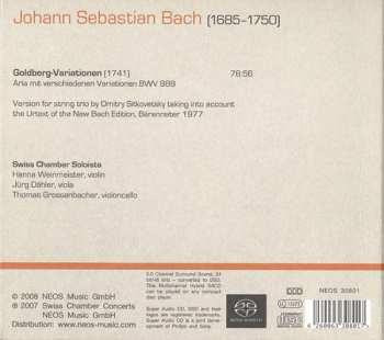 SACD Johann Sebastian Bach: Goldberg-Variationen / Version For String Trio