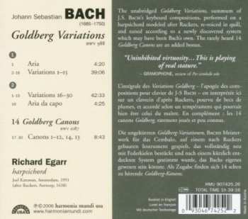 2CD Johann Sebastian Bach: Goldberg Variations, 14 Canons