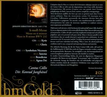 2CD Johann Sebastian Bach: H-Moll-Messe - Messe En Si Mineur DIGI