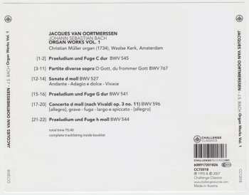 CD Johann Sebastian Bach: Organ Works Vol.1