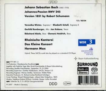 2SACD Johann Sebastian Bach: Johannes-Passion