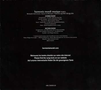 5CD/Dobozkészlet Johann Sebastian Bach: Johannes-Passion • Matthäus-Passion