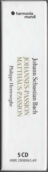 5CD/Dobozkészlet Johann Sebastian Bach: Johannes-Passion • Matthäus-Passion