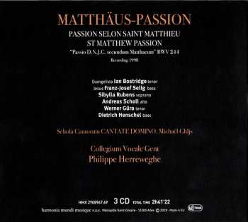 5CD/Dobozkészlet Johann Sebastian Bach: Johannes-Passion • Matthäus-Passion