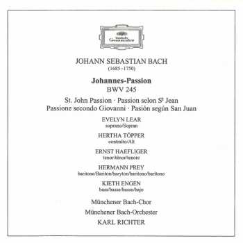 2CD Johann Sebastian Bach: Johannes-Passion (St. John Passion)
