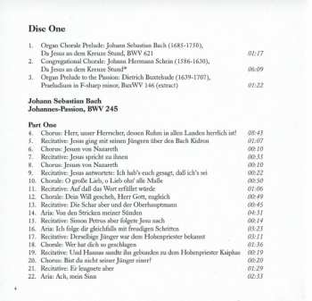 2CD Johann Sebastian Bach: John Passion (Reconstruction Of Bach's Passion Liturgy)