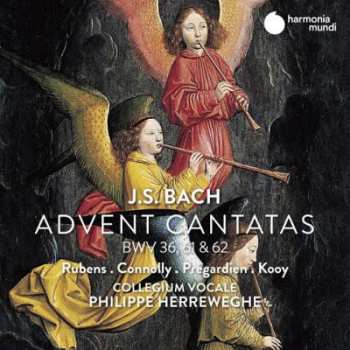 CD Johann Sebastian Bach: Advent Cantatas BWV 36, 61 & 62
