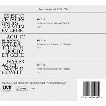 CD Johann Sebastian Bach: Kantaten N° 26