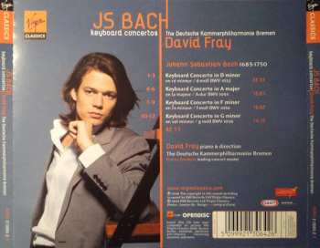 CD Johann Sebastian Bach: Keyboard Concertos BWV 1052, 1055, 1056, 1058