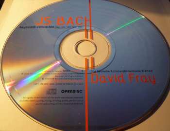 CD Johann Sebastian Bach: Keyboard Concertos BWV 1052, 1055, 1056, 1058