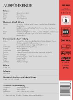 DVD Johann Sebastian Bach: Lobe Den Herrn, Meine Seele - Kantate BWV 69a