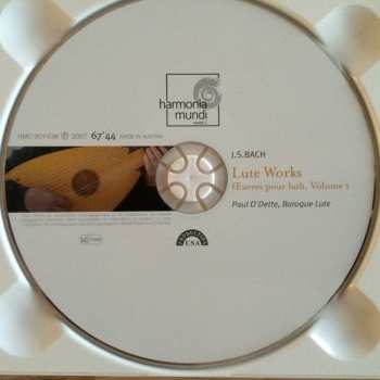 CD Johann Sebastian Bach: Lute Works Volume I