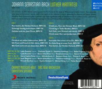 4CD Johann Sebastian Bach: Lutherkantaten