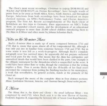 2CD Johann Sebastian Bach: J.S. Bach: Mass In B Minor BMV 232