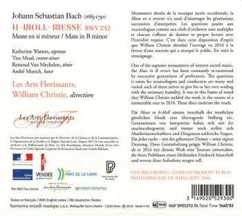 2CD Johann Sebastian Bach: Mass In B Minor DIGI