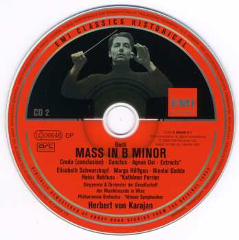 2CD Johann Sebastian Bach: Mass In B Minor