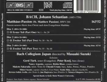 3CD Johann Sebastian Bach: Matthäus-Passion