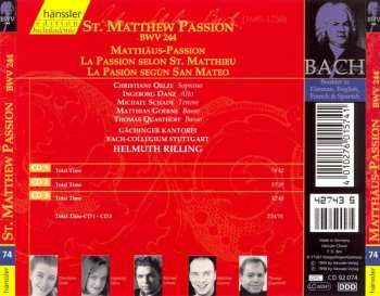 3CD Johann Sebastian Bach: St. Matthew Passion BWV 244