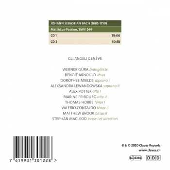 2CD Johann Sebastian Bach: Matthäus-Passion