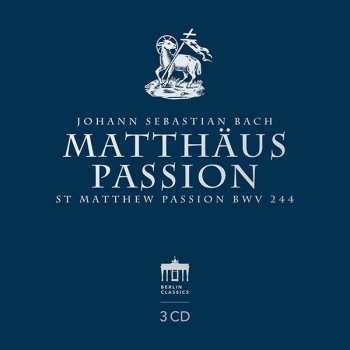 3CD Johann Sebastian Bach: Matthäus-passion Bwv 244