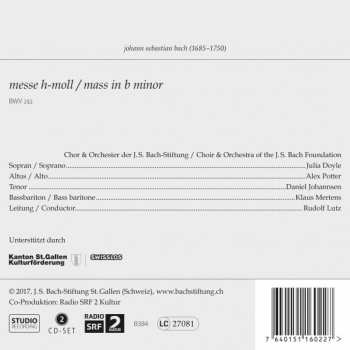 2CD Johann Sebastian Bach: Messe H-Moll