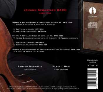 CD Johann Sebastian Bach: Music For Harpsichord & Viola Da Gamba